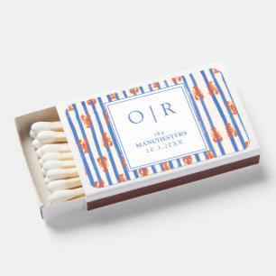 Lobster Wedding Favors Nautical Theme East Coast Matchboxes