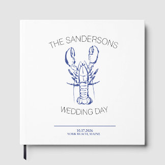 Lobster Wedding Guest Book