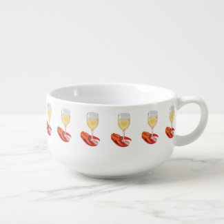 Lobster & Wine Soup Mug