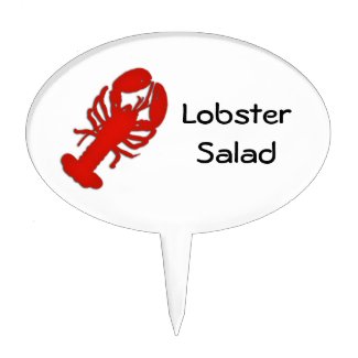 Lobster with Custom Text Display
