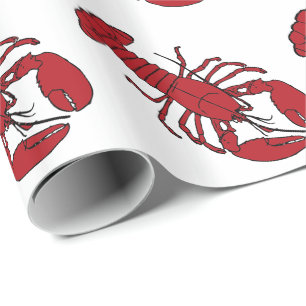 Lobster Wrapping Paper