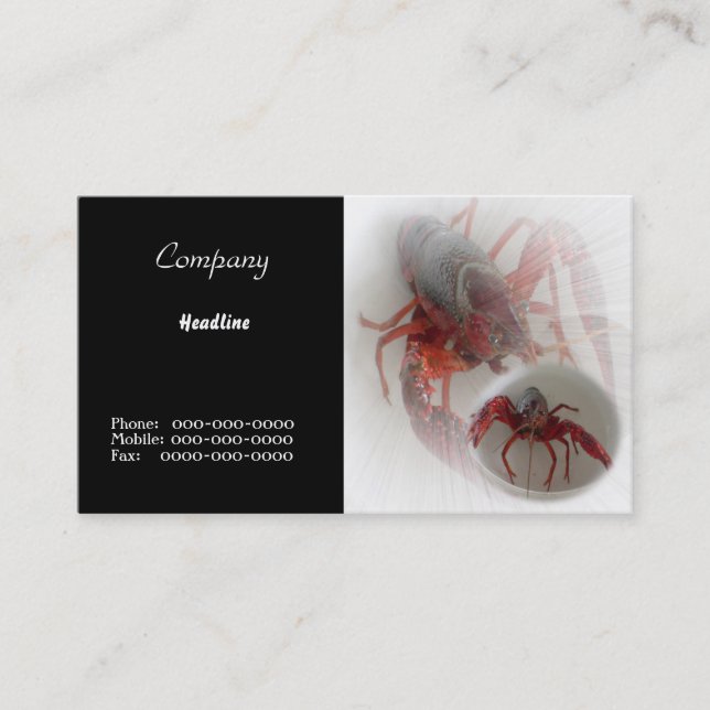 Lobsters Business Card (Front)