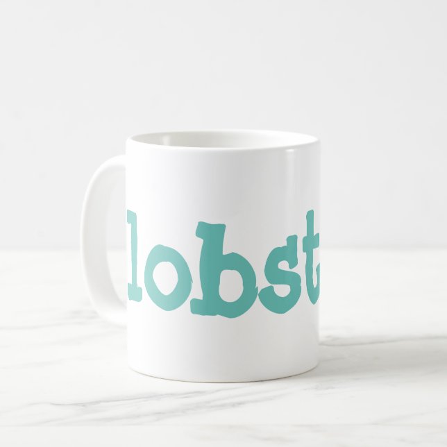 lobsters coffee mug (Front Left)