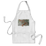 Lobsters in the Ocean, Vintage Art Nouveau Adult Apron