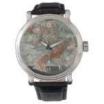 Lobsters in the Ocean, Vintage Art Nouveau Watch