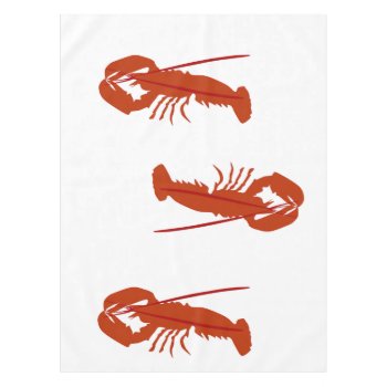 Lobsters Tablecloth by StyleCountry at Zazzle
