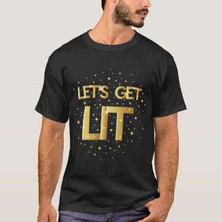 Loc_d Hair Black Woman Merry Christmas Santa Hat X T-Shirt