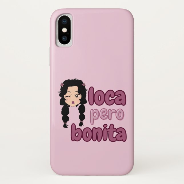 Loca Pero Bonita  Case-Mate iPhone Case (Back)