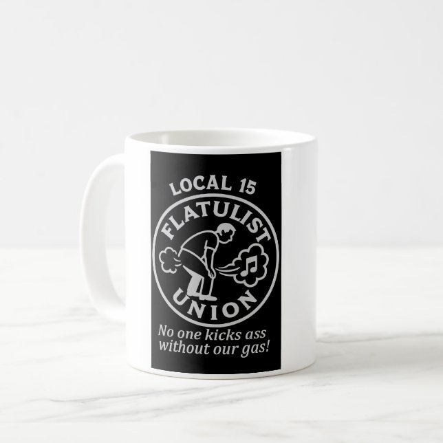 Local 15 Flatulist  Coffee Mug (Front Left)