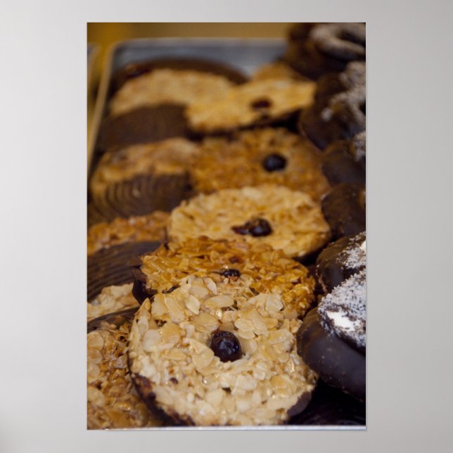 Local bakery shop window, Wertheim, Poster (Front)