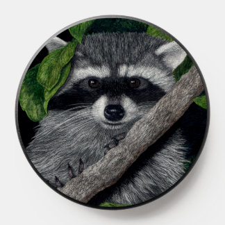 "Local Bandit" Raccoon PopSocket