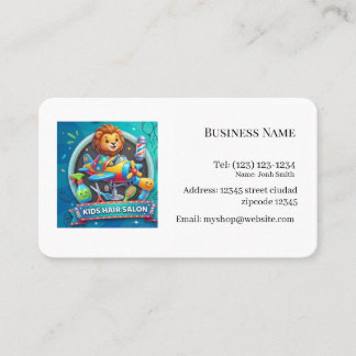 Local Business editable business card