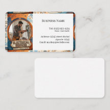 Local Business editable business card