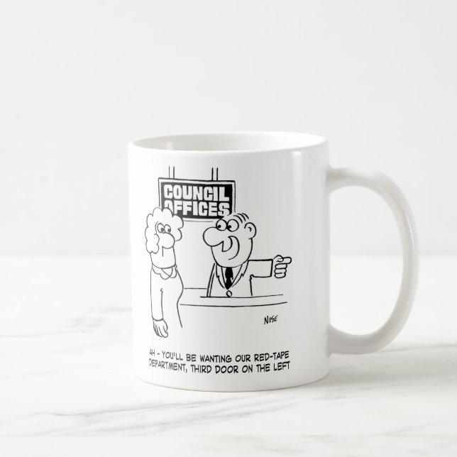 Local Council Red-Tape Department Coffee Mug (Right)