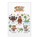Local Cryptid Field Guide | Funny Monster Hunter Acrylic Print
