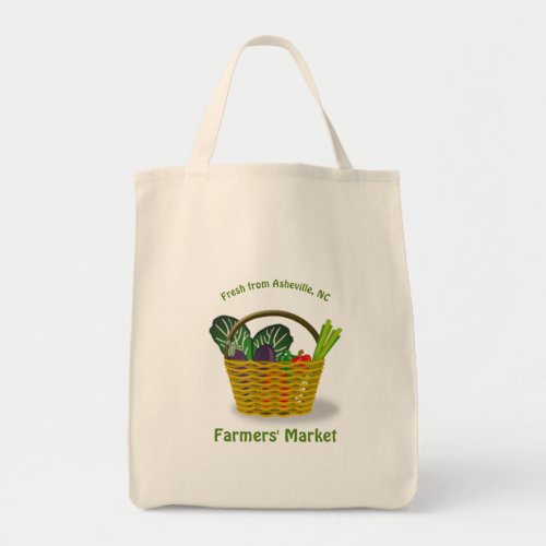 Local Farmers Market Tote Bag