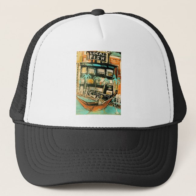LOCAL FISH TRUCKER HAT (Front)
