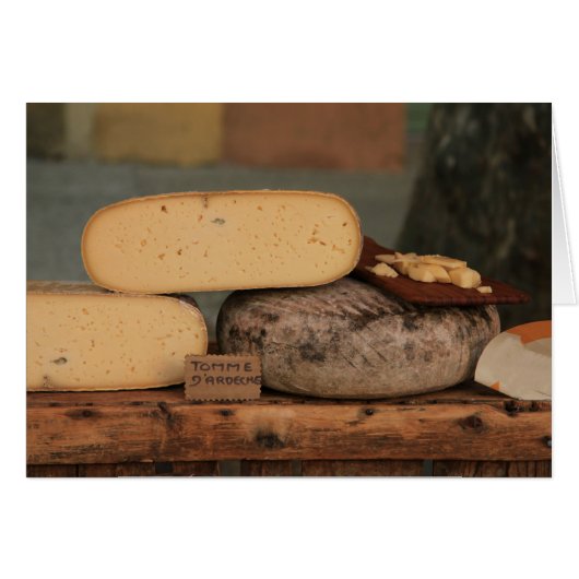 Local french cheese cards (Front Horizontal)