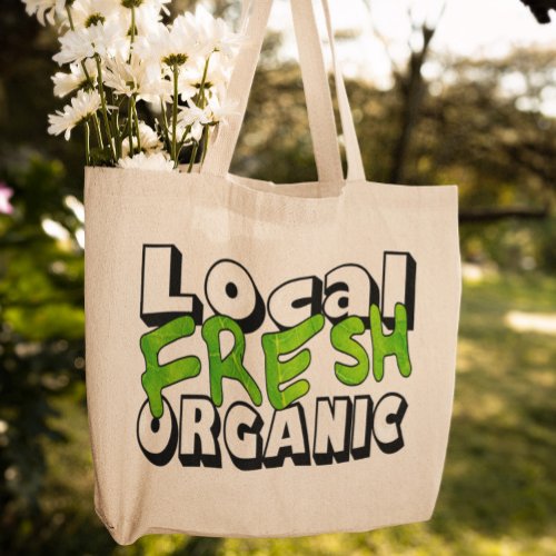 Local Fresh Organic Tote Bag