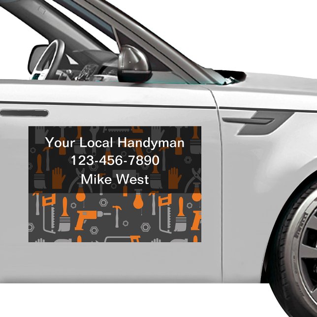 Local Handyman Magnetic Car Signs (Creator Uploaded)