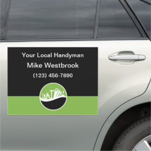 Local Handyman Mobile Car Advertising Magnets