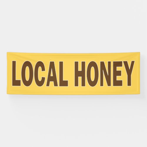 Local Honey Banner
