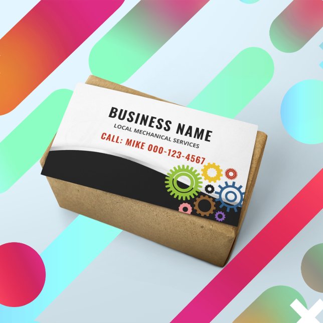 Local Mechanic  Business Card Magnet (Creator Uploaded)