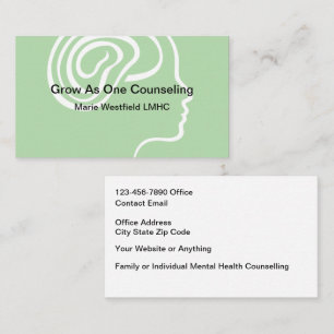 Local Mental Health Counseling Business Card