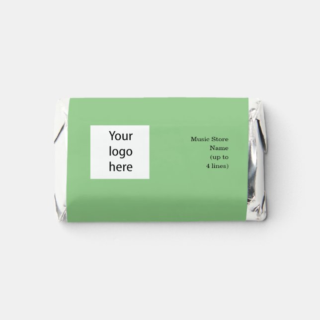 Local Music Store Sage Logo Hershey's Miniatures (Front)