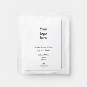 Local Music Store White Logo Tea Bag Drink Mix