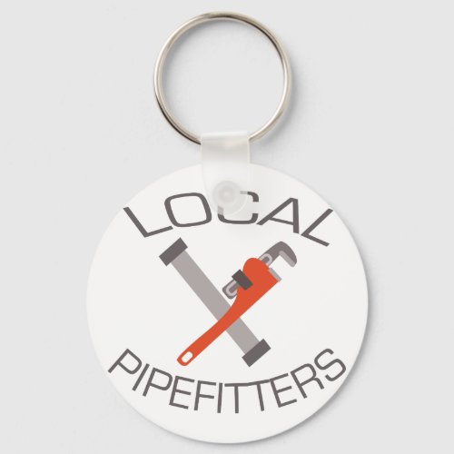 Local Pipefitters Keychain