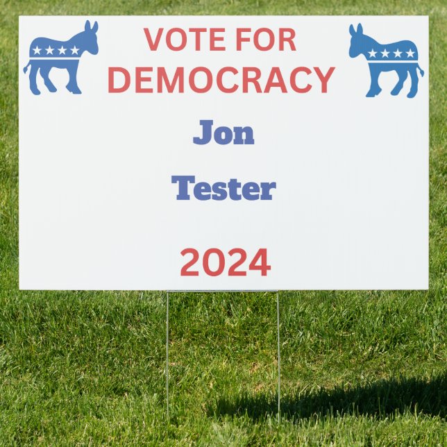 Local Political Candidate Election 2024 Customize Sign (Insitu)