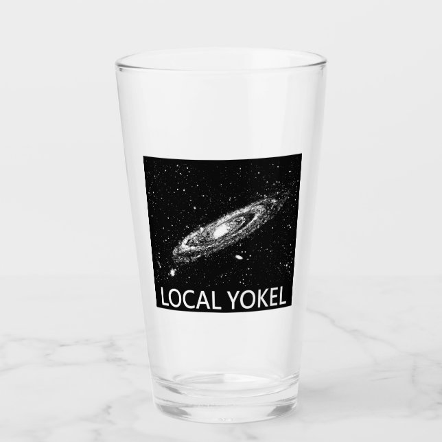 Local Yokel Glass (Front)