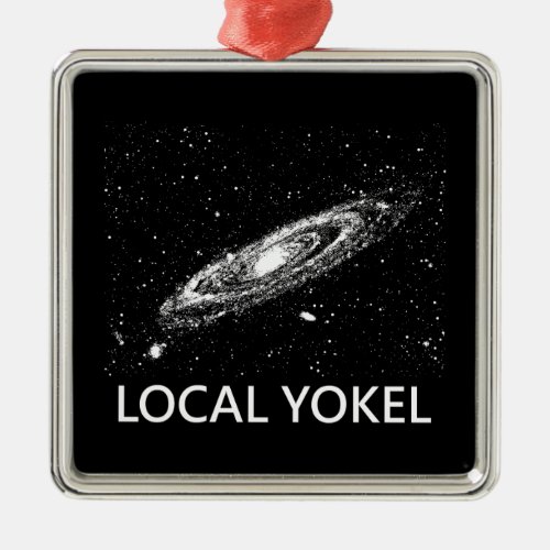 Local Yokel Metal Ornament