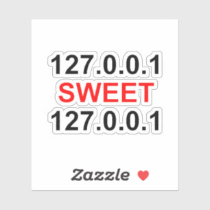 localhost sweet localhost sticker