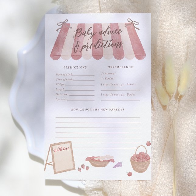 Locally Grown Baby Advice & Predictions Game (Creator Uploaded)