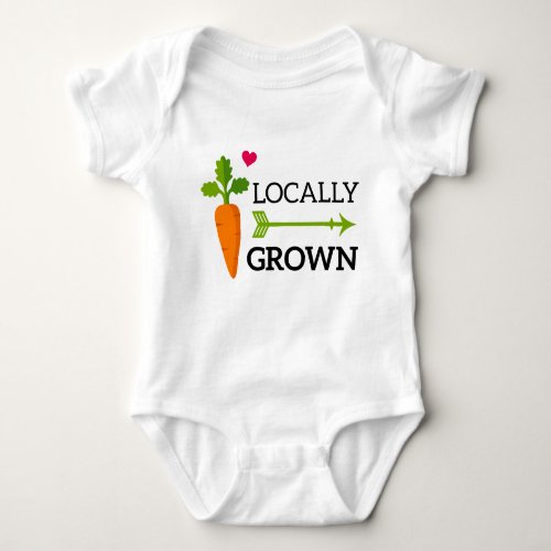 Locally Grown Baby Bodysuit