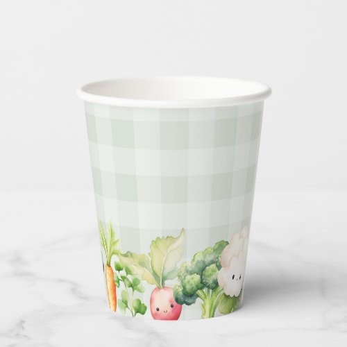 Locally grown baby Farmers market baby shower Paper Cups