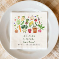 Locally Grown Baby Farmers Market Couples Shower