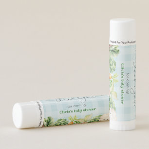 Locally grown baby Farmers market thank you favors Lip Balm