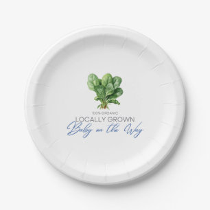 Locally Grown Baby Paper Plates