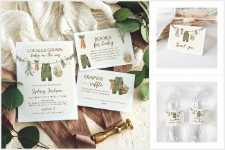 Locally Grown Baby Shower