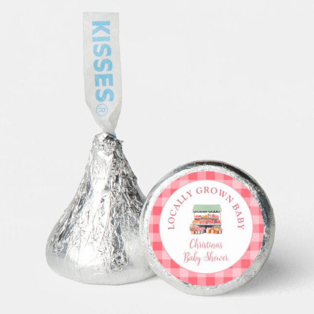 Locally Grown Baby Shower Hershey®'s Kisses® (Front)