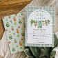 Locally Grown Baby Shower Invitation Sage Green