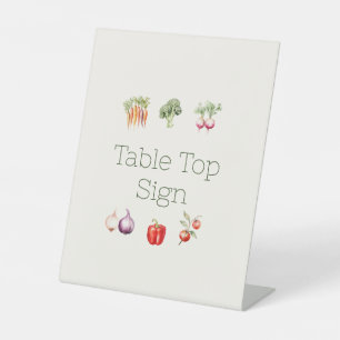 Locally Grown Baby Shower Sign