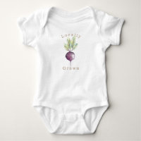 Locally Grown Beet Watercolor | Veggie | Vegan