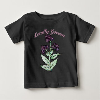 Locally Grown Black Raspberry cute Baby T-Shirt