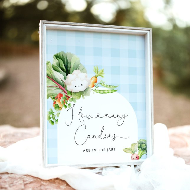 Locally grown blue baby how many candies poster (Creator Uploaded)