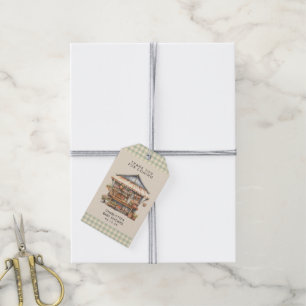 Locally Grown Farmer's Market Baby Shower Gift Tags