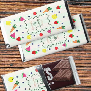 Locally Grown Farmer's Market Baby Shower Hershey Bar Favors